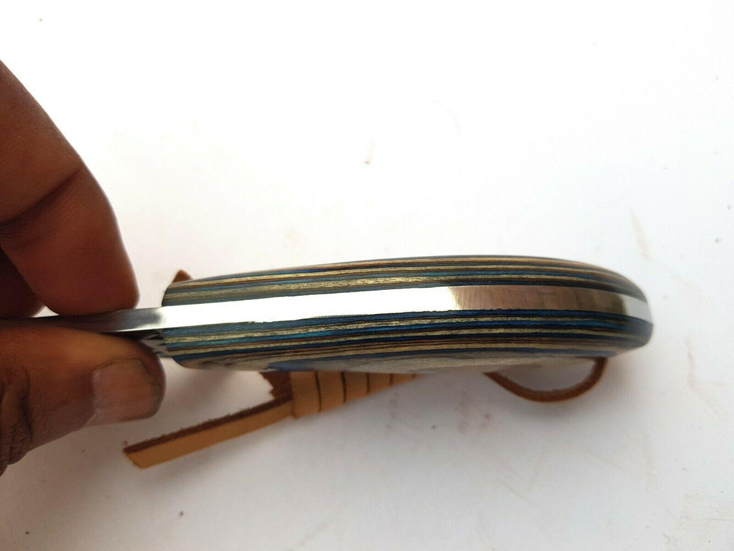 Handmade Cowboy Bull Cutter Knife with Pakka Wood handle 7'' Custom Bull Cutter Knife