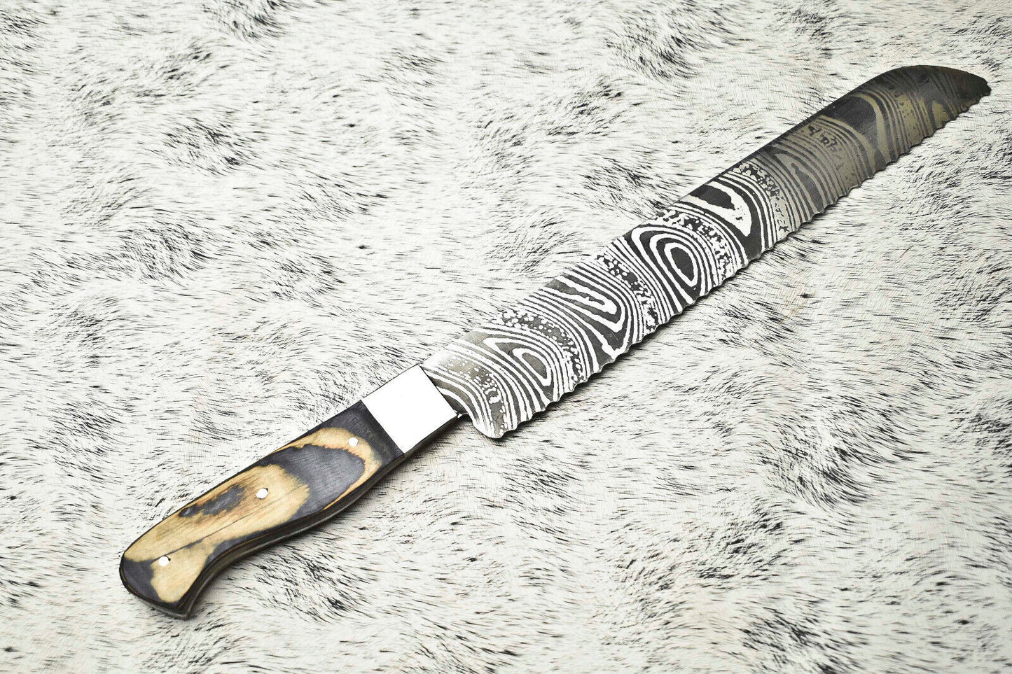 Fine Handmade Damascus Steel Blade Chef Knife – Full Tang Sport Knife