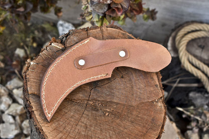 Custom Handmade D2 Steel Karambit Knife 8" Best Karambit Knife With Resin Handle