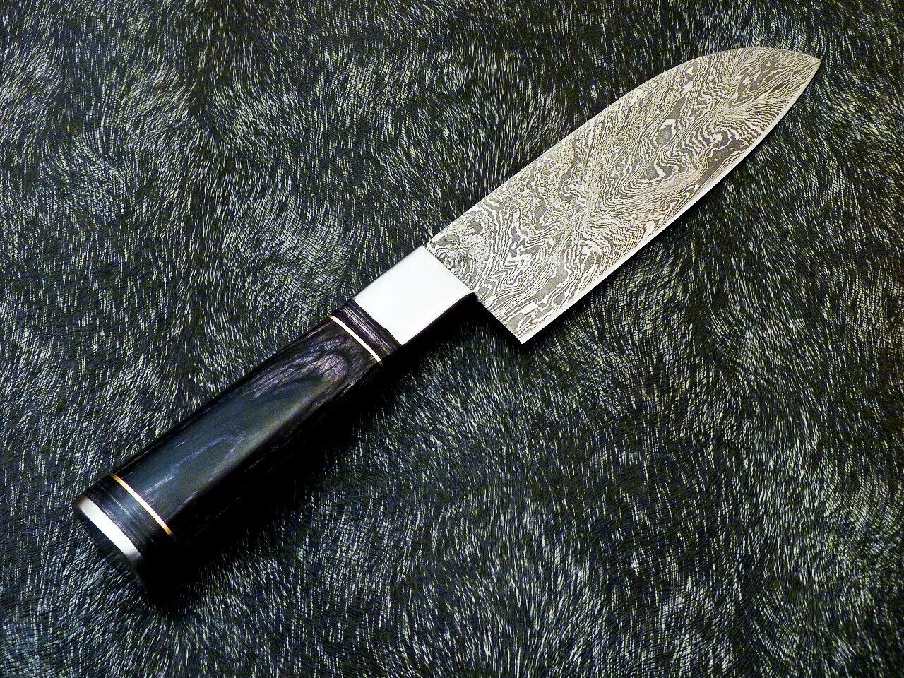11" Hand Forged Damascus Steel Chef Knife Kitchen Knife with Hardwood Handle