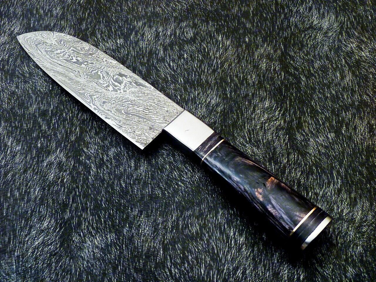 11" Hand Forged Damascus Steel Chef Knife Kitchen Knife with Hardwood Handle