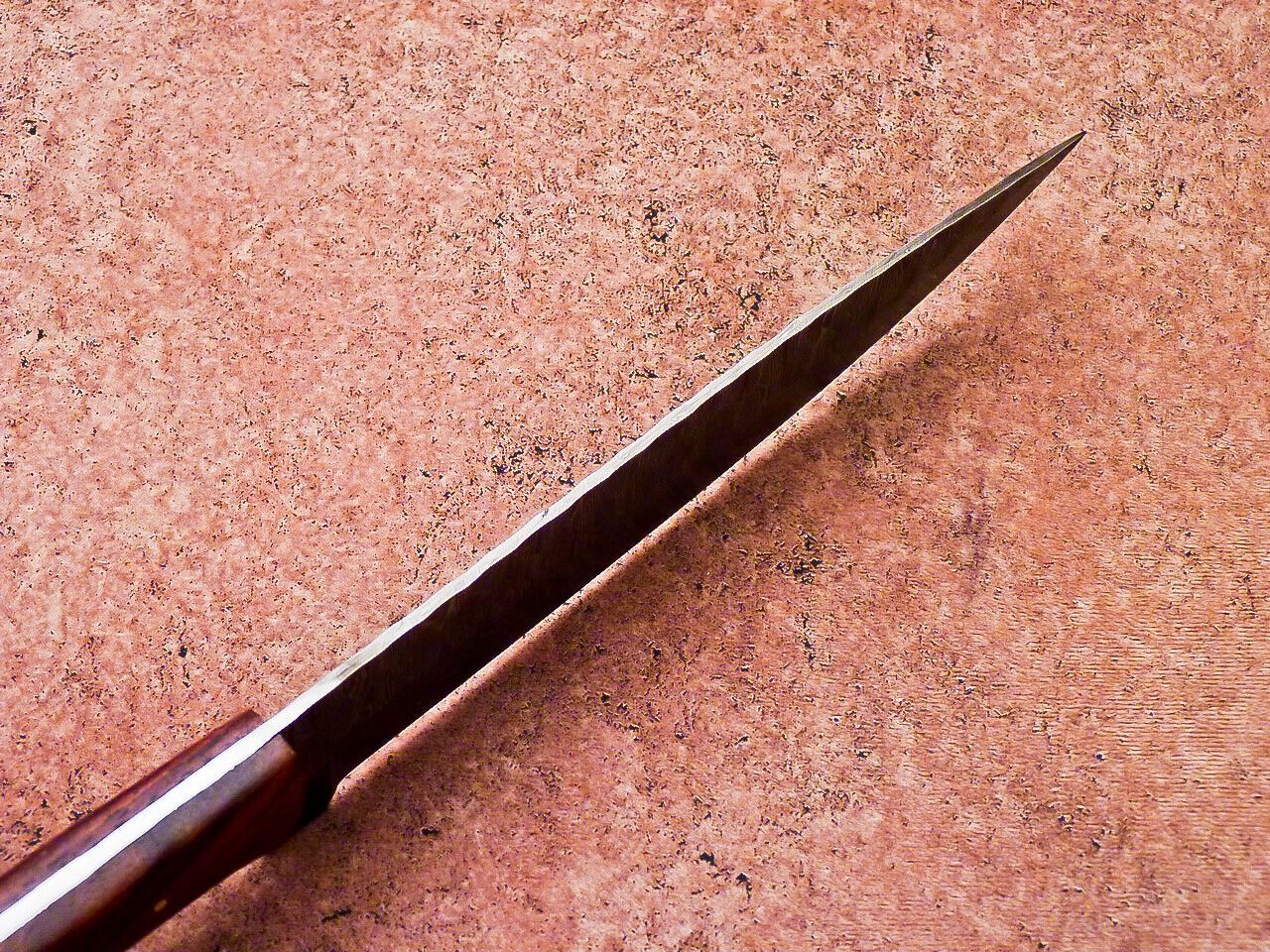12" Handmade Damascus Steel Chef Knife – Professional Kitchen Knife with Wood Handle