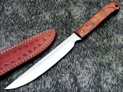 Unique Custom Handmade D2 Steel Blade Fillet Knife Best Fillet Knife & Custom Fillet Knife