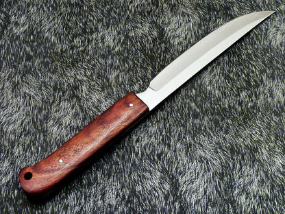 Unique Custom Handmade D2 Steel Blade Fillet Knife Best Fillet Knife & Custom Fillet Knife