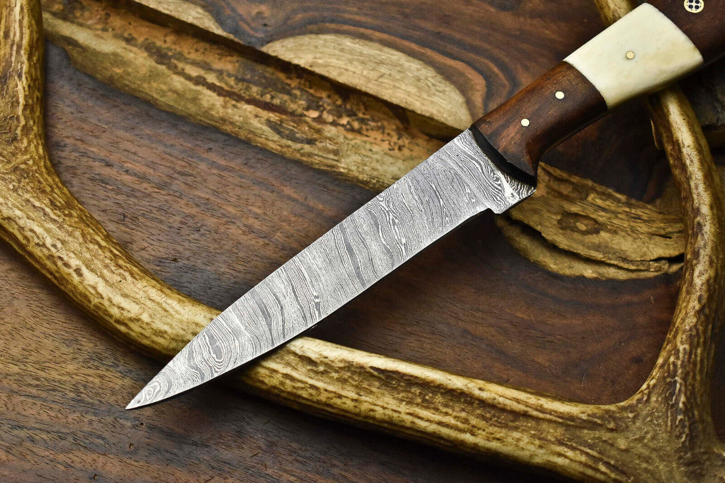 12.0" Handmade Damascus Steel Kitchen Chef Knife | Full Tang Blade