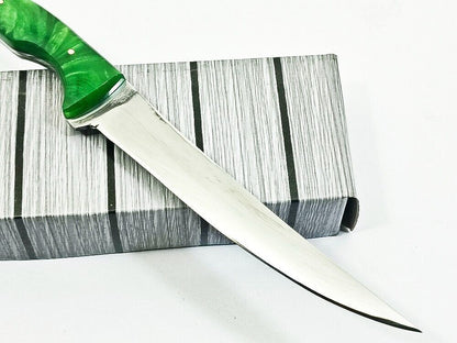 D2 Steel Handmade Fillet Knife Fish Fillet Knife Sharp Fillet Knife With Sheath For Fishing