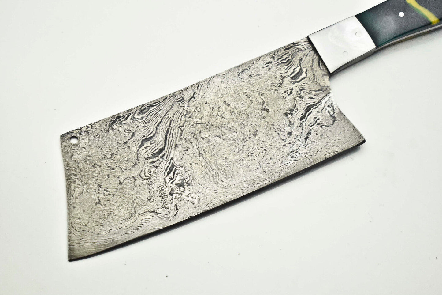 12" Handmade Damascus Steel Blade Kitchen Full Tang Chef Knife – 384 Layer Forged Blade