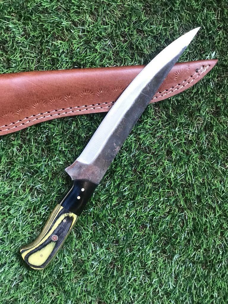 13" Handmade D2 Steel Fillet Knife Best Fillet Knife Fish Fillet Knife With Sheath