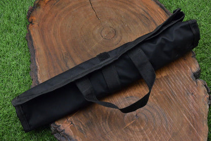 4 PCS Handmade J2 Steel Chef Knife Set with Roll Bag – Kitchen Use