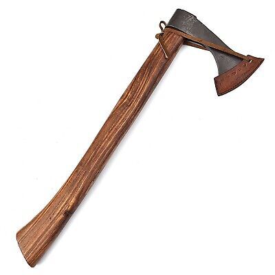 Antiqued Viking Francisca Axe | Throwing & Reenactment Battle Axe