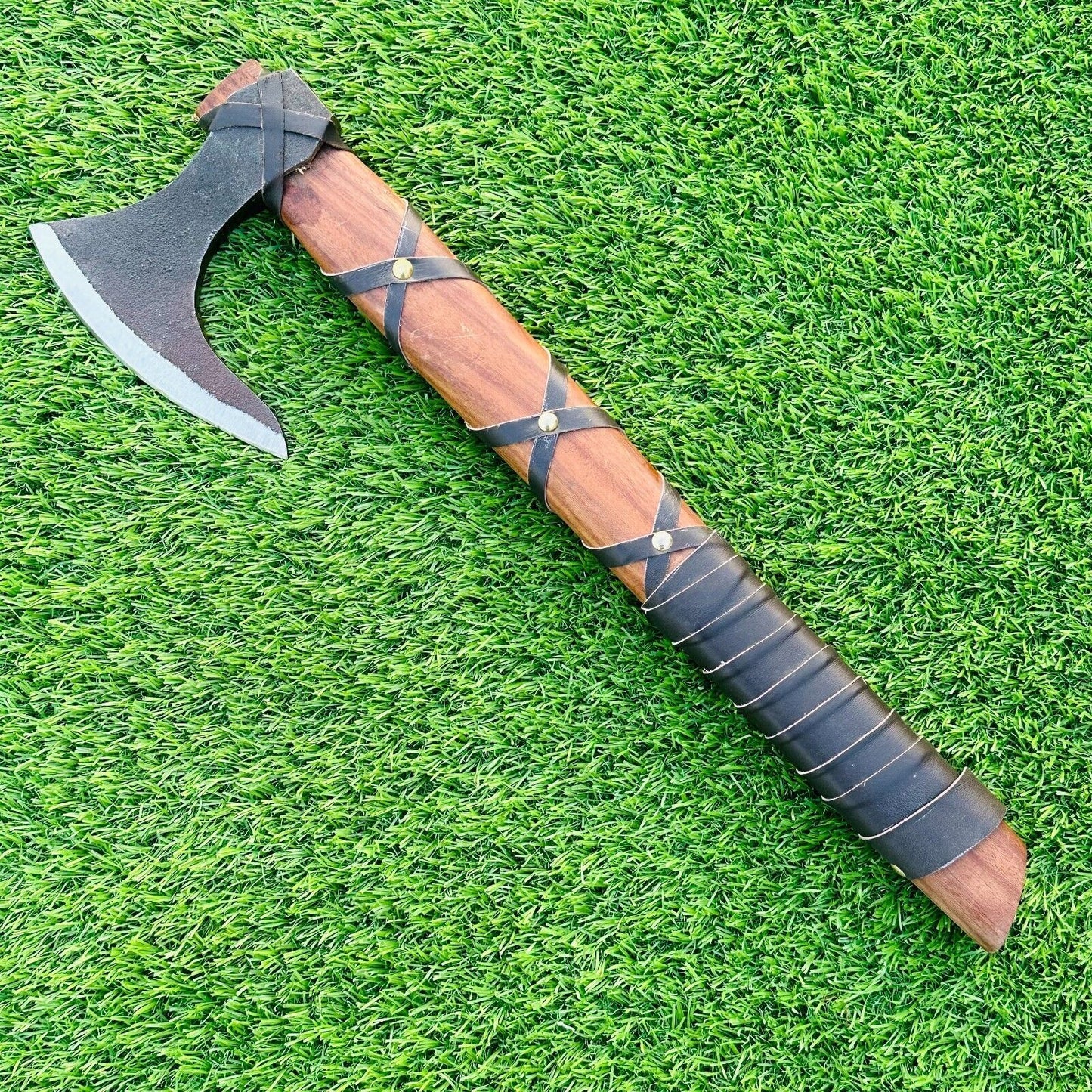 Handmade High Carbon Steel Viking Tomahawk & Throwing Axe