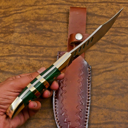 Ranger Handmade D2 Steel Full Tang Bowie Knife – 12-Inch Hunting & Camping Blade