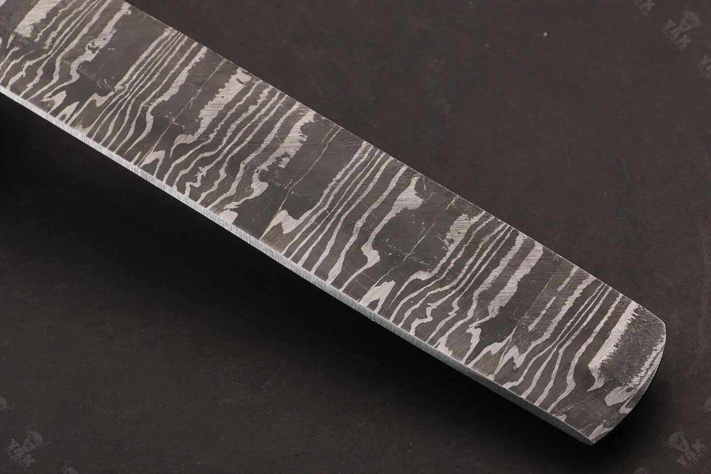 16" Handmade Damascus Steel Brisket Knife – Forged Kitchen & Chef Carving Knife with Camel Bone Handle