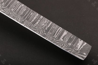16" Hand Forged Fire Damascus Steel Brisket & Chef Knife – Custom Handmade knive