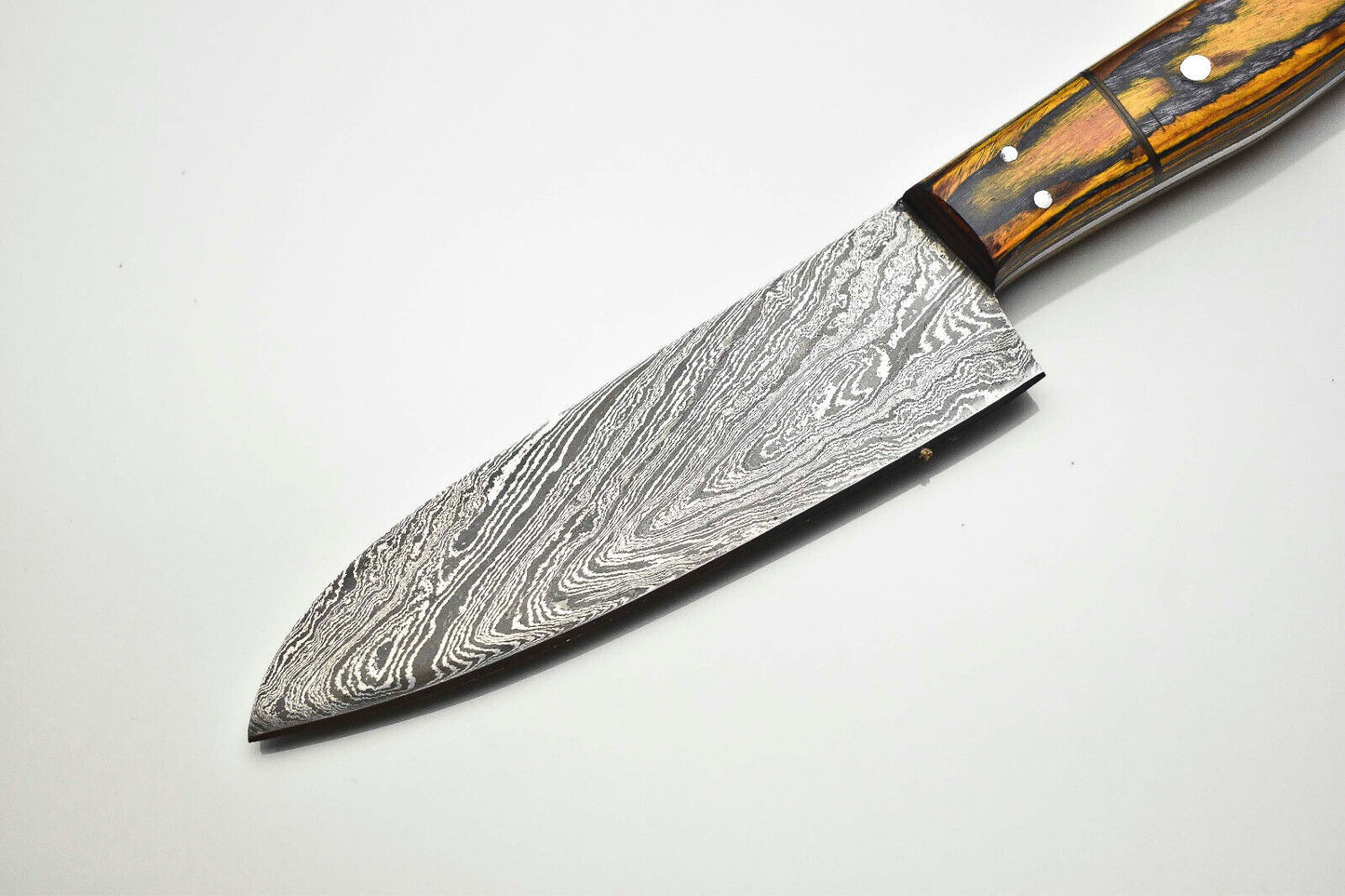 Cutlery Salvation Handmade Damascus Steel Full Tang Kitchen Chef Knife