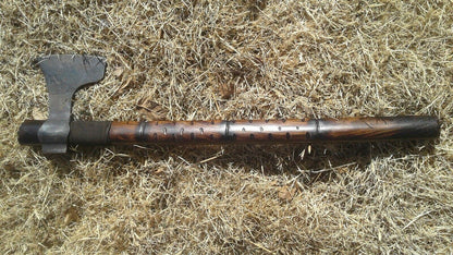 Custom Bearded Viking Battle Axe | Functional Hand-Forged Weapon