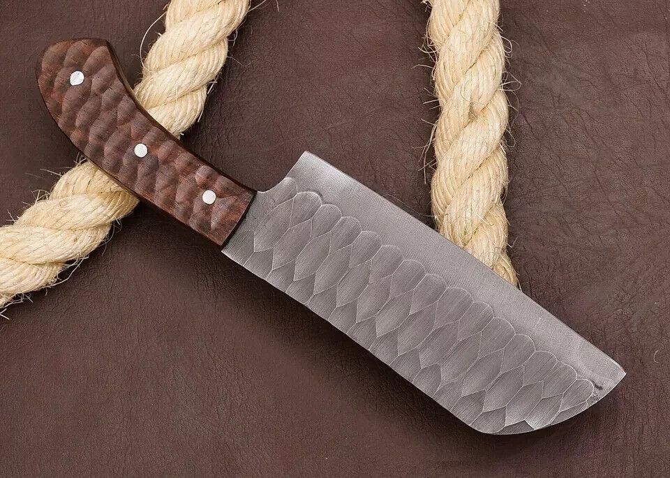 Hand Forged Carbon Steel Multipurpose Meat & Vegetable Cleaver Knife