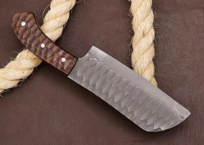 Hand Forged Carbon Steel Multipurpose Meat & Vegetable Cleaver Knife