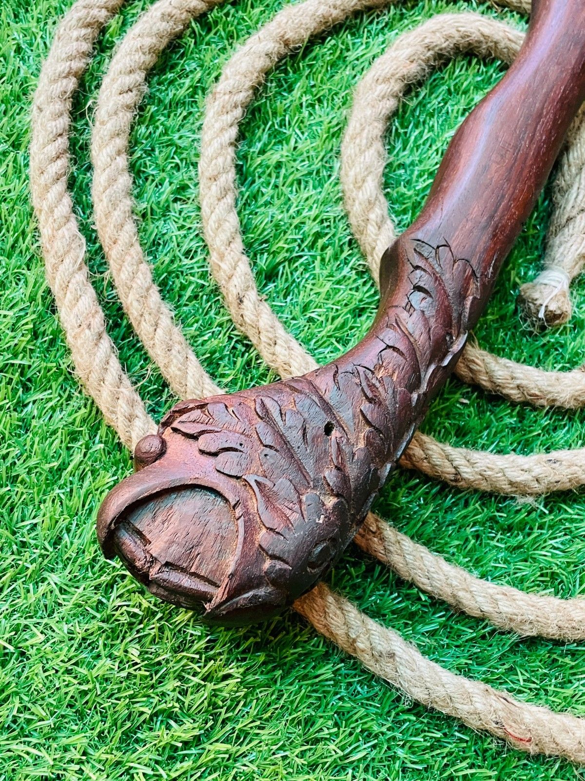 Forged Viking Bearded Tomahawk Axe with Carbon Steel Blade and Wooden Handle 24 Inch