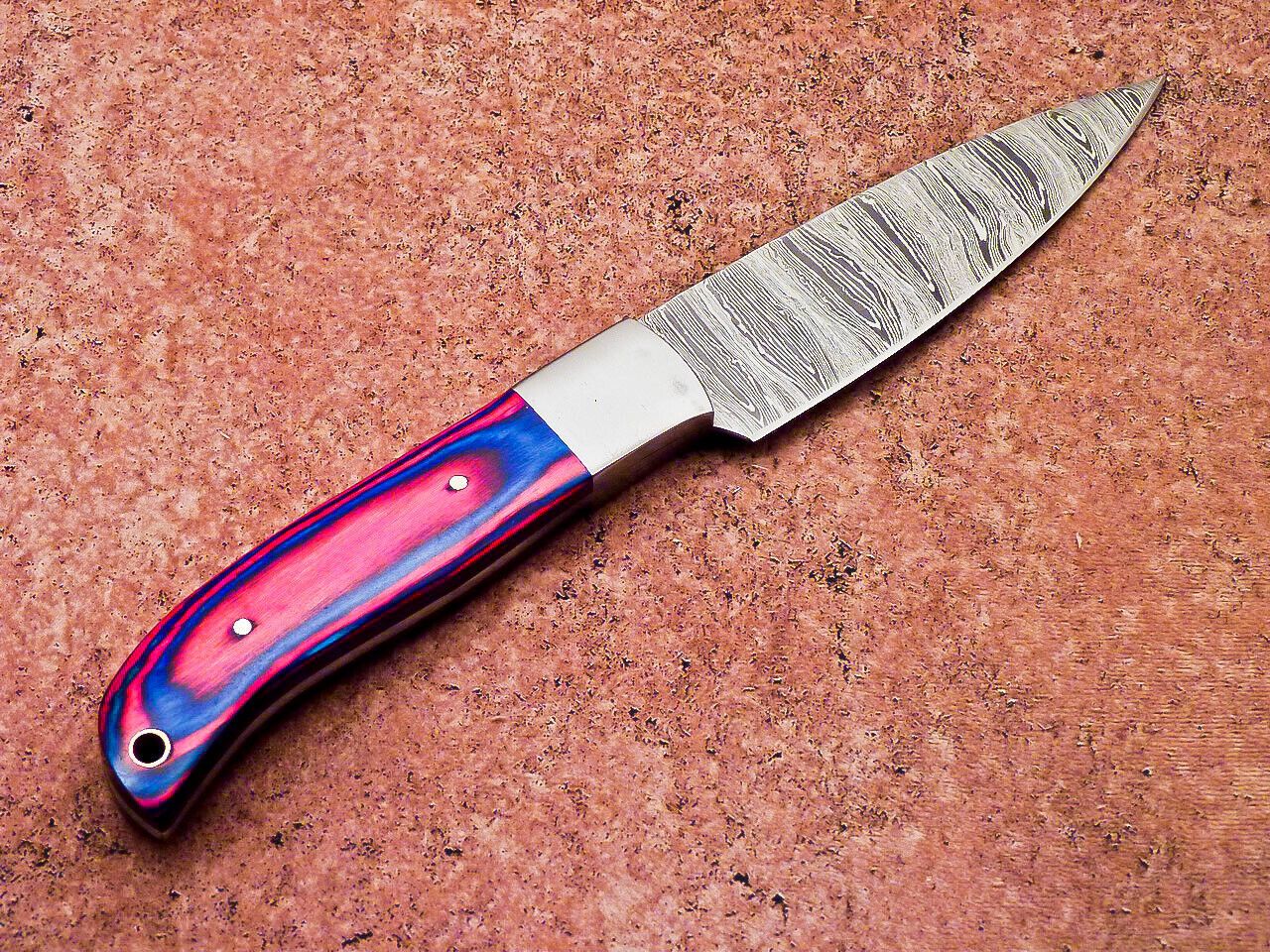 9" Professional Chef Knife Damascus Blade Kitchen Knife "HARD WOOD"