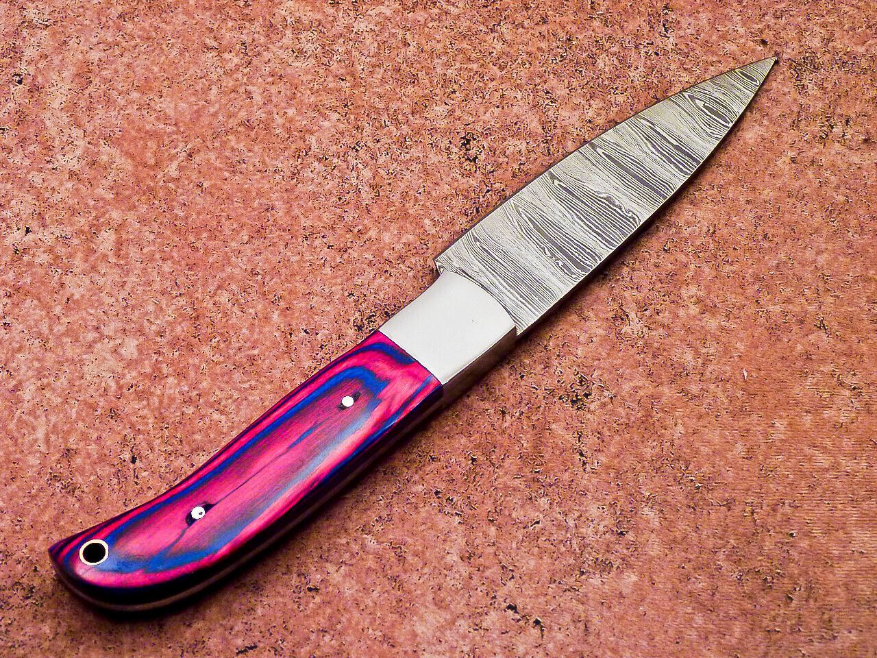 9" Professional Chef Knife Damascus Blade Kitchen Knife "HARD WOOD"