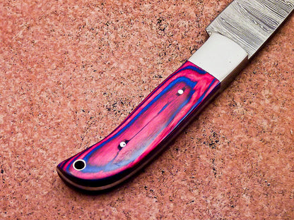 9" Professional Chef Knife Damascus Blade Kitchen Knife "HARD WOOD"