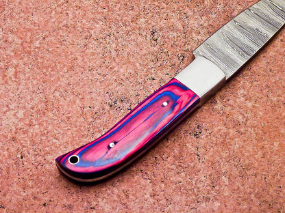 9" Professional Chef Knife Damascus Blade Kitchen Knife "HARD WOOD"