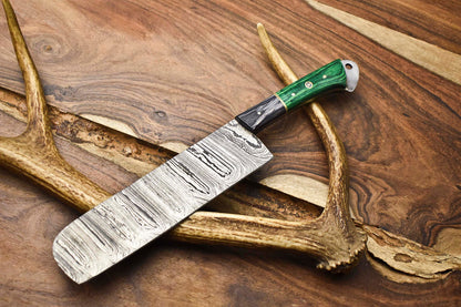 12" Handmade Damascus Steel Full Tang Chef Knife – Professional Kitchen knife