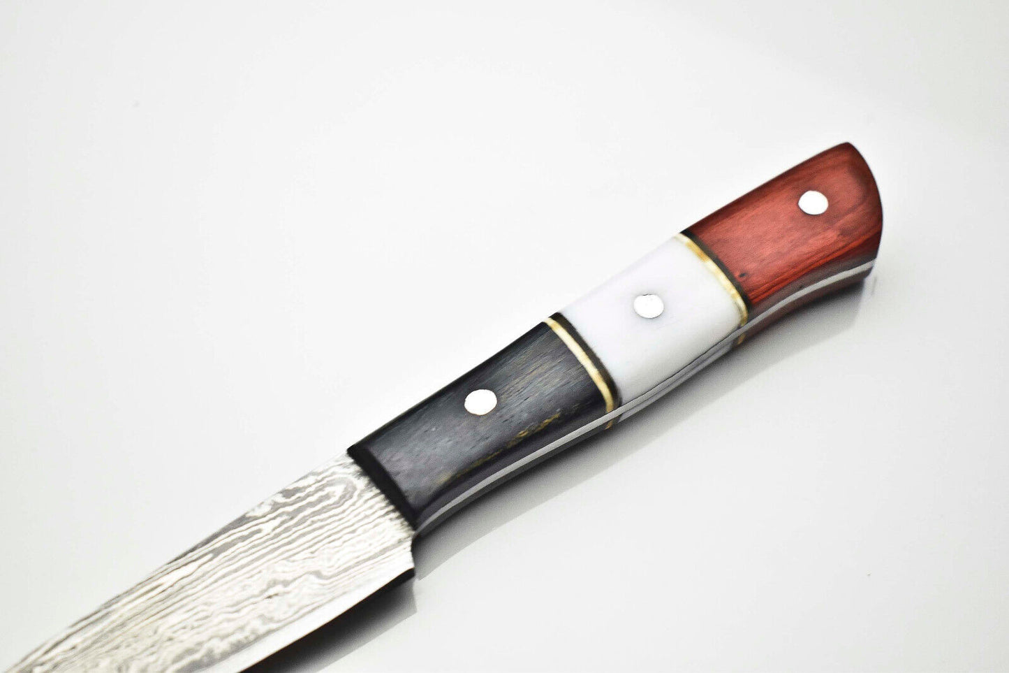 Cutlery Salvation Handmade Damascus Steel Full Tang Chef Knife – 7" Professional Kitchen Blade