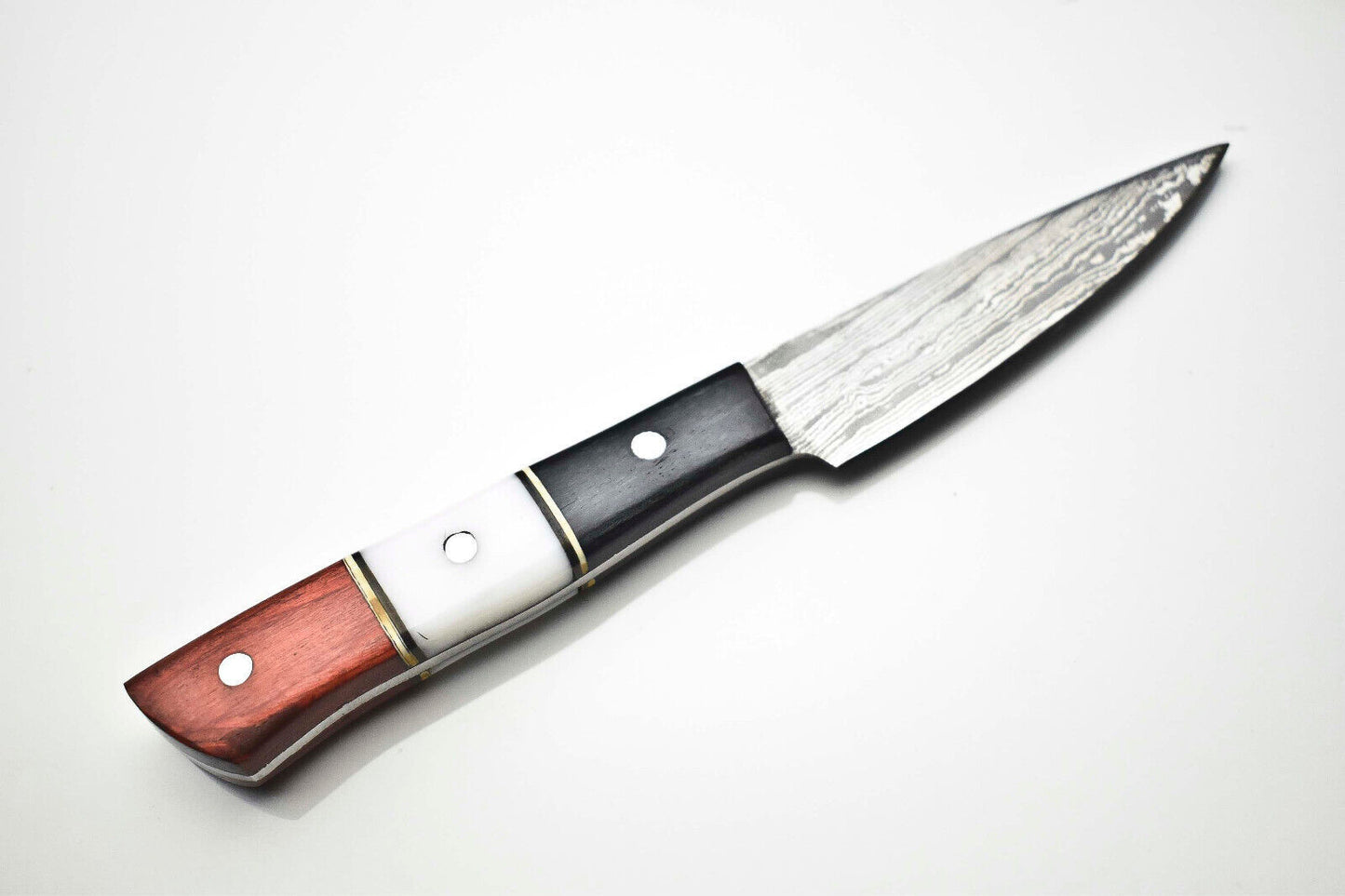 Cutlery Salvation Handmade Damascus Steel Full Tang Chef Knife – 7" Professional Kitchen Blade