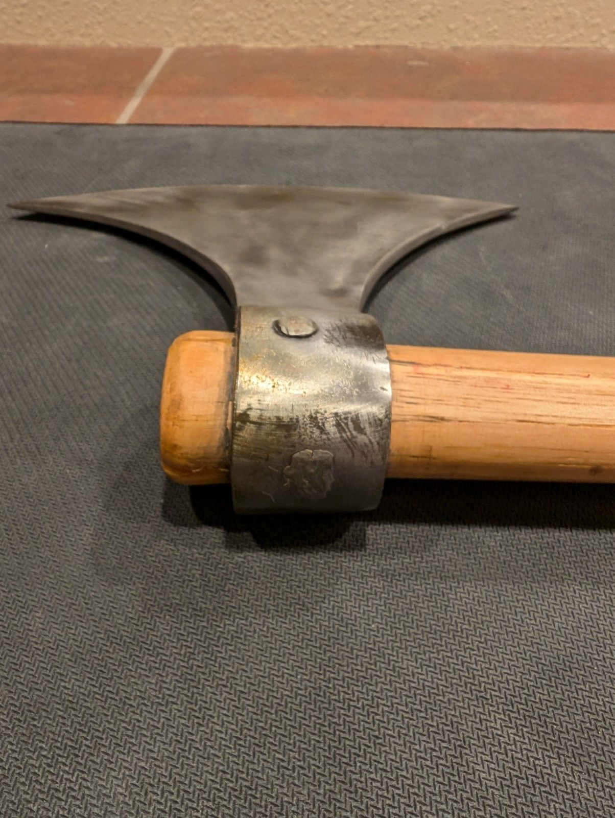 Cold Steel Viking Battle Axe 30 Inch Hand Forged High Carbon Steel Axe with Wooden Handle