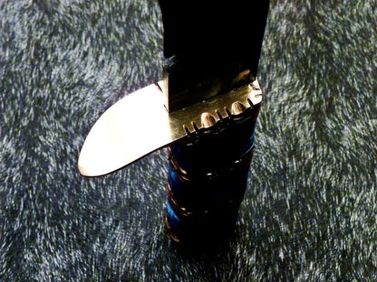 Handmade Damascus Kukri Hunting Knife with Resin Handle