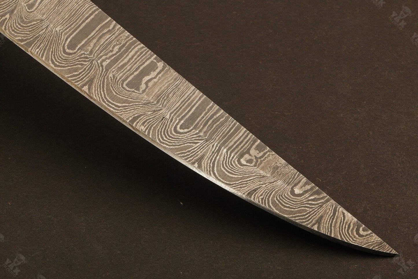 13.5" Hand Forged Damascus Fillet Knife Premium Fillet Knife With Ladder Sheath