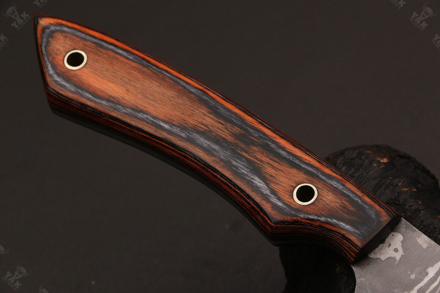 12" Handmade Damascus Fillet Knife Custom Fillet Knife With Pakka Wood Handle & Leather Sheath