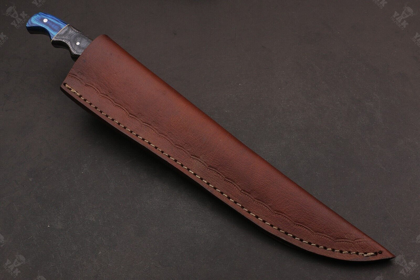 13" Hand Forged Damascus Fillet Knife Damascus Steel Fillet Knife for Professionals W/Sheath