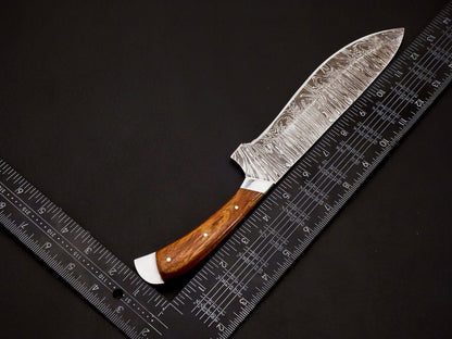 Custom Hand Forged Damascus Steel Full Tang Chef Knife Set
