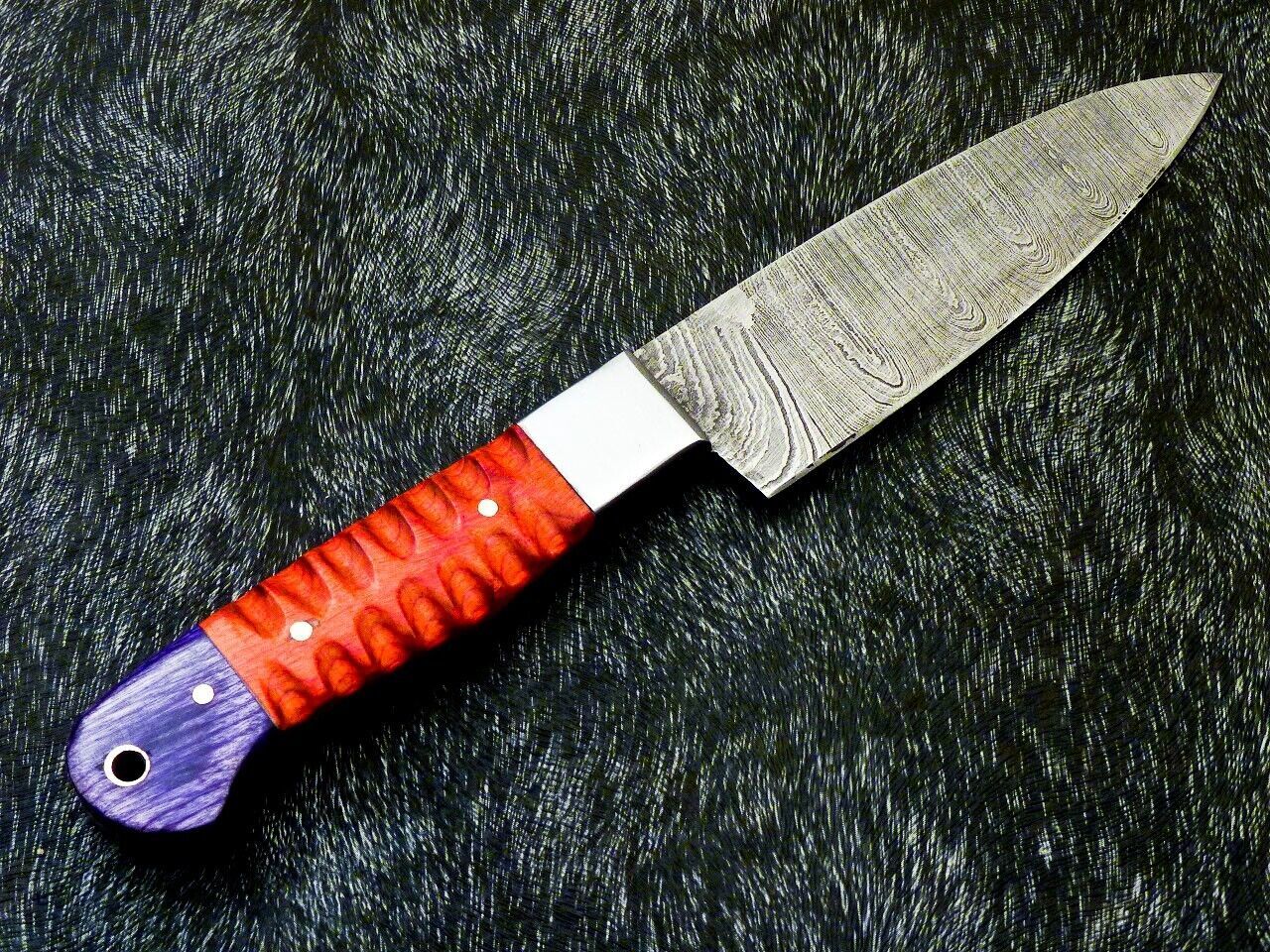 10" Hand Forged Damascus Steel Chef Knife Kitchen Knife