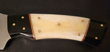 Handmade D2 Tool Steel Hunting Bowie Knife | Survival & Camping | 12" Blade