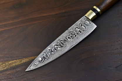 Chef Knife Professional Forged Damascus Wild Life Survival Knife
