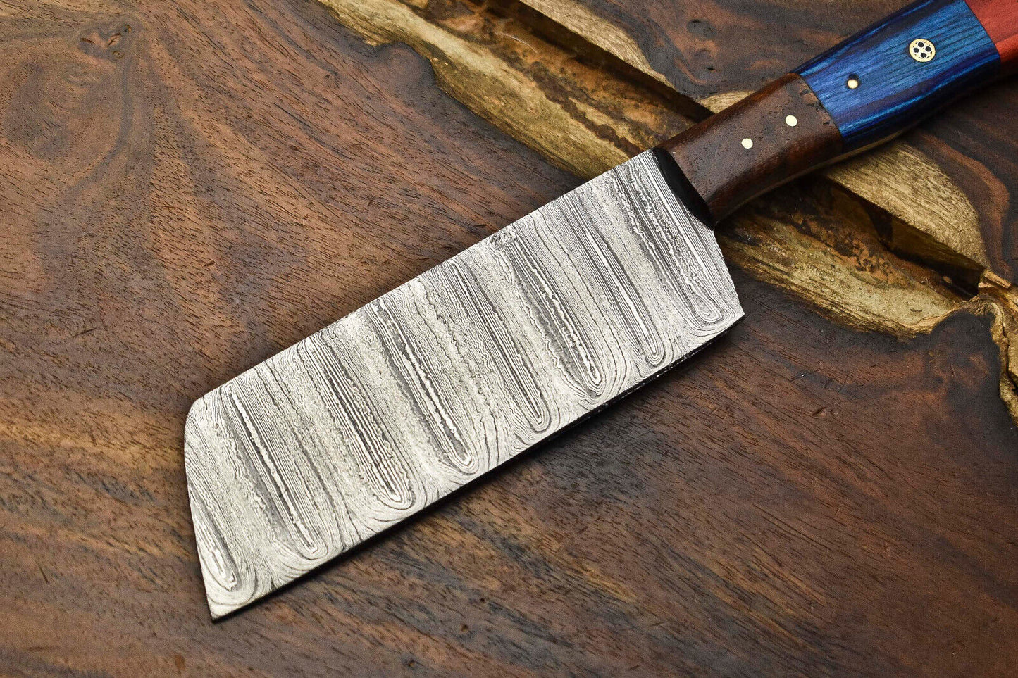 12" Handmade Damascus Steel Kitchen Chef Knife | Full Tang Blade