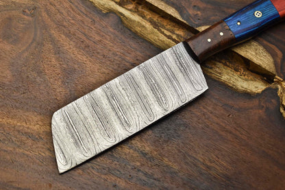12" Handmade Damascus Steel Kitchen Chef Knife | Full Tang Blade