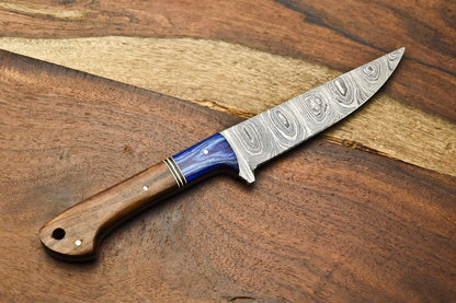 Custom Handmade Damascus Steel Blade Chef Knife – Full Tang Sport Kitchen Knife