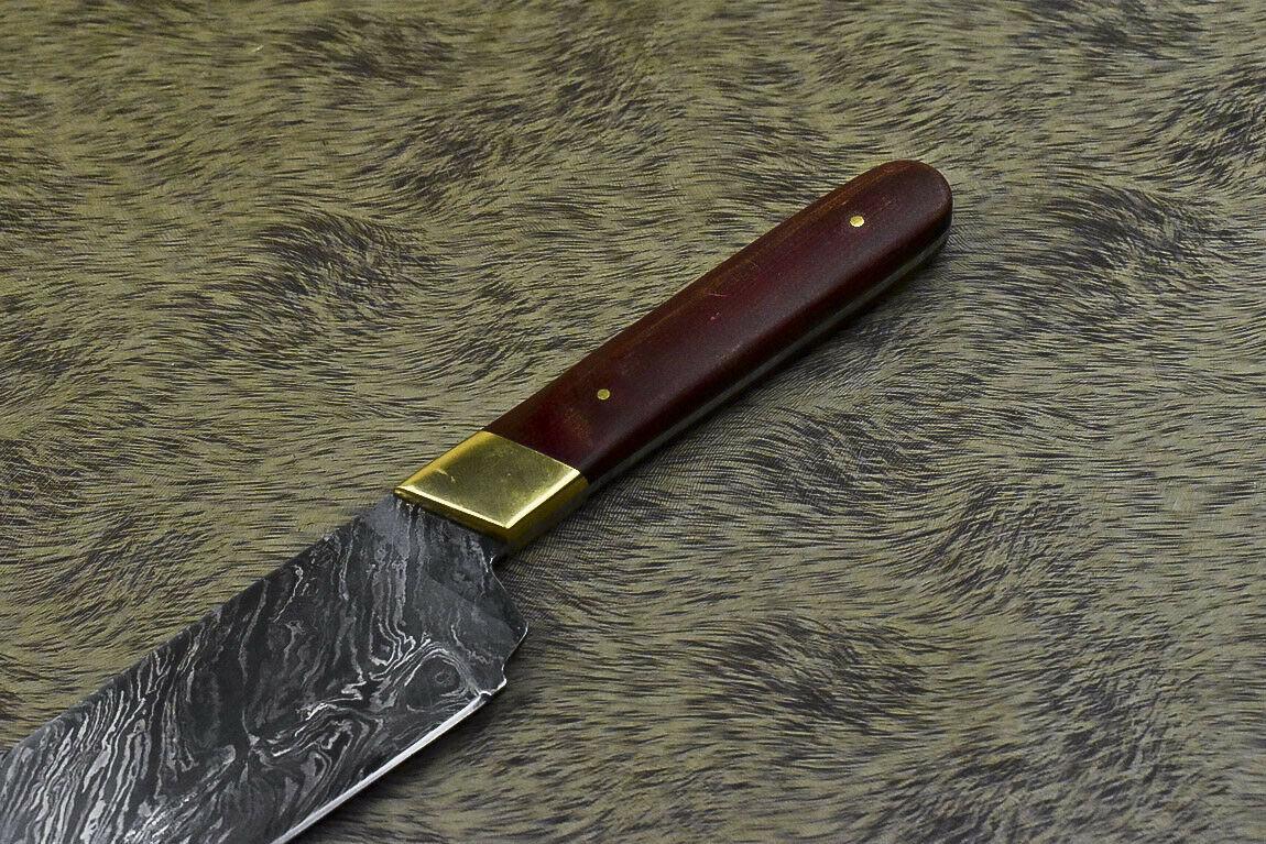 Rare Custom Handmade Damascus Steel Chef Hunting Knife 13" | Micarta Handle | Full Tang Forged Blade
