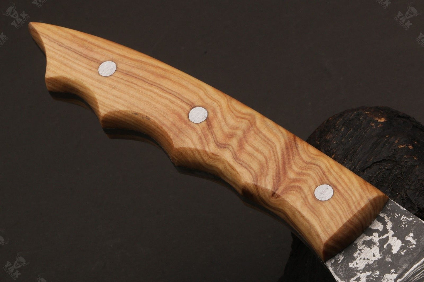 13" Handmade Damascus Fillet Knife Damascus Steel Fillet Knife for Kitchen With Leather Sheath