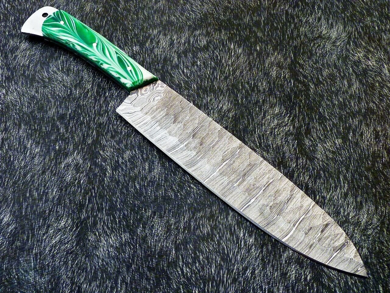13" Professional Damascus Steel Chef Knife | Resin Handle
