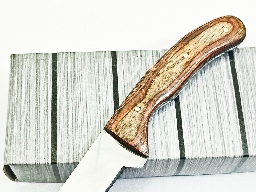 Handmade D2 Steel Blade Best Fillet Knife Sharp Fillet Knife Full Tang Knife W/Sheath