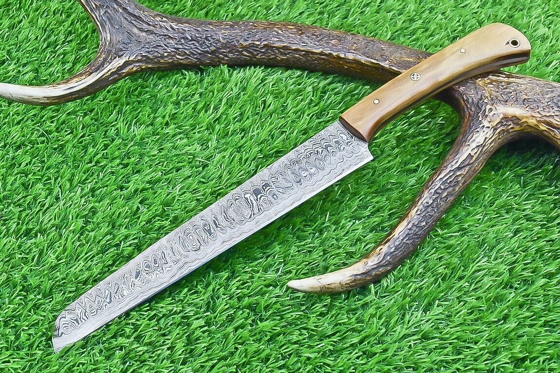 tunning Hand Forged Damascus Steel Blade Kitchen Chef Knife – Premium EDC & Camping Knife