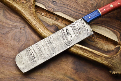Premium 12" Handmade Damascus Steel Kitchen Chef Knife – Full Tang Blade