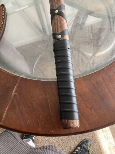 Custom Handmade Viking Ragnar Axe Carbon Steel Battle Axe with Leather Sheath