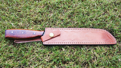Custom Handmade Damascus Steel Kitchen Knife | Fillet Chef Knife Gift for Collectors & Chefs